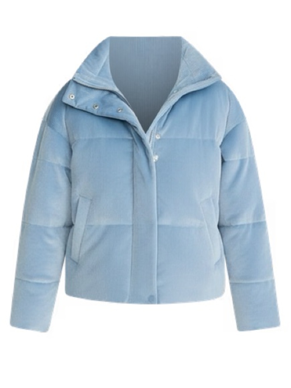 Lou & Grey Ribbed Velour Puffer Jacket - Picture 4 of 12